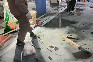 淮南地下车库堵漏施工视频